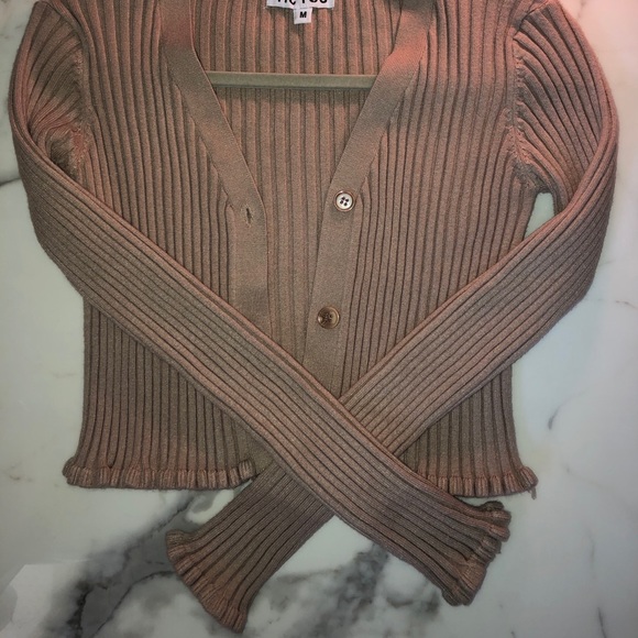 Button up long sleeve cardigan from M by Mendocino - Picture 2 of 3